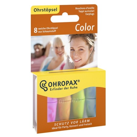 Ohropax Gmbh Ohropax Color Tappi Intrauricolari 8 Pezzi