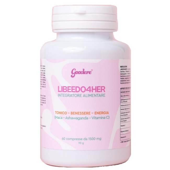 Alma Consulting Goodere Libeedo4her 60 Compresse Da 1500 Mg