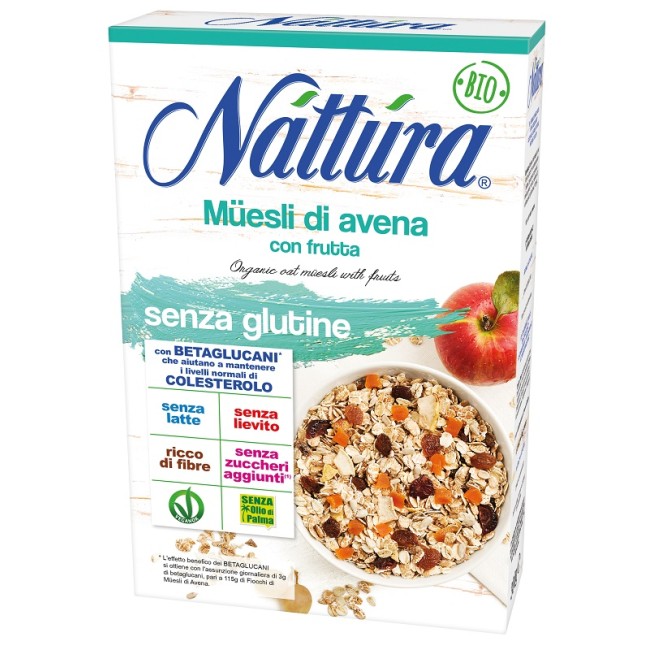 Eurofood Nattura Muesli Di Avena Con Frutta 300 G