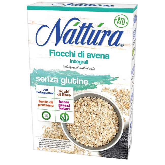 Eurofood Nattura Fiocchi Di Avena Integrali Bio 350 G