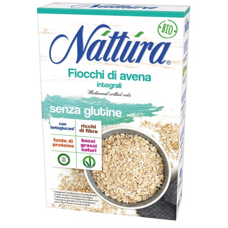 Eurofood Nattura Fiocchi Di Avena Integrali Bio 350 G