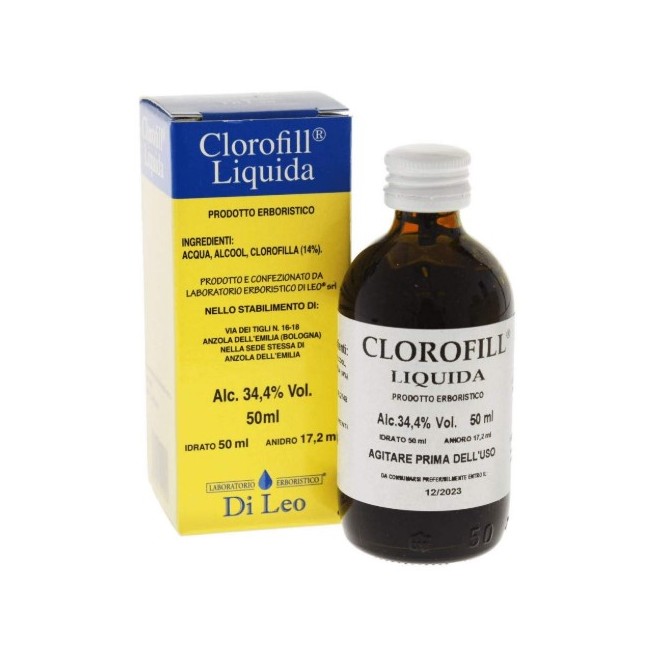 Laboratorio Erboristico Di Leo Clorofill Liquido 50 Ml Di Leo