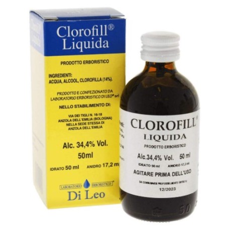 Laboratorio Erboristico Di Leo Clorofill Liquido 50 Ml Di Leo