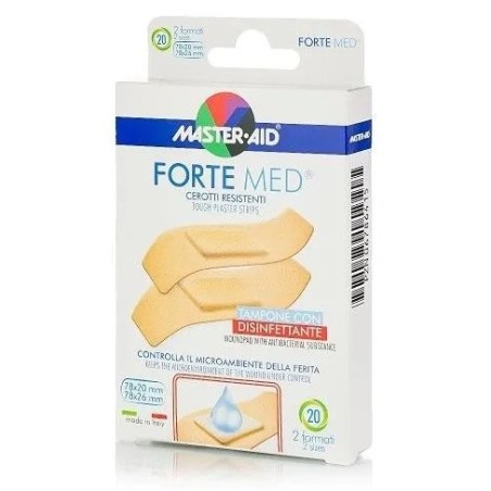 Pietrasanta Pharma Cerotto Master-aid Forte Med 2 Formati 20 Pezzi