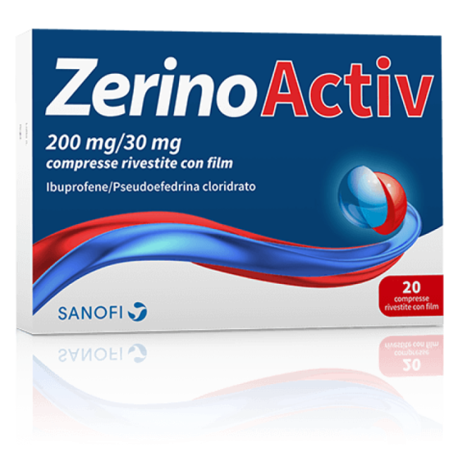 20 compresse Zerinoactiv 200 Mg/30 Mg