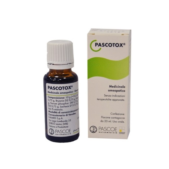 Named Pascoe Pascotox Gocce 50 Ml
