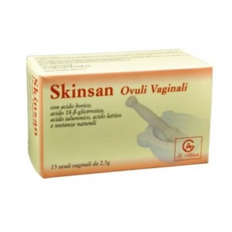 Abbate Gualtiero Skinsan 15 Ovuli Vaginali 2,5 G