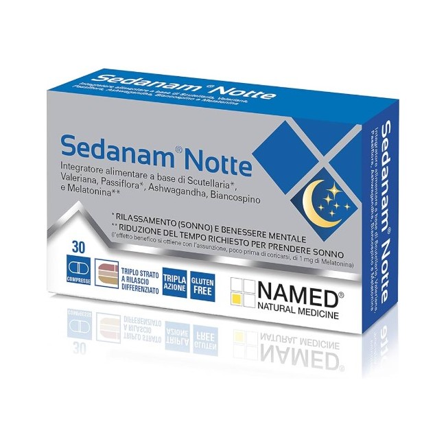 Named Sedanam Notte 30 Compresse