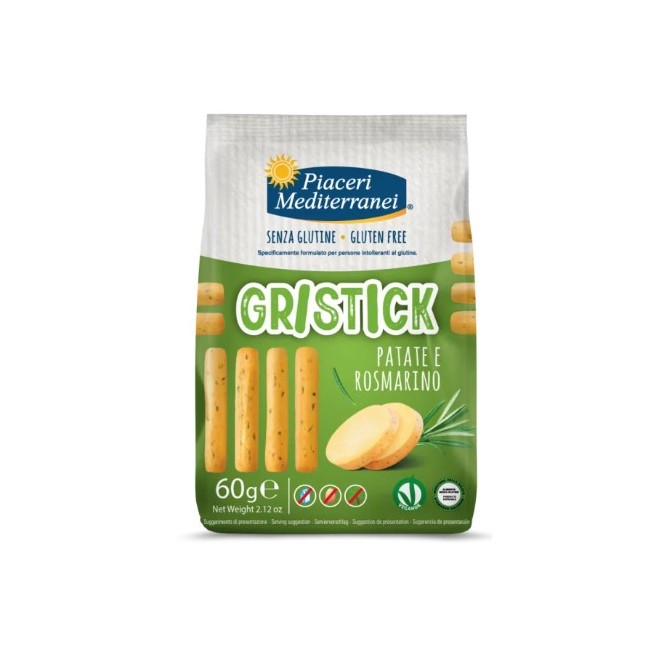 Eurospital Piaceri Mediterranei Gristick Patate E Rosmarino 60 G