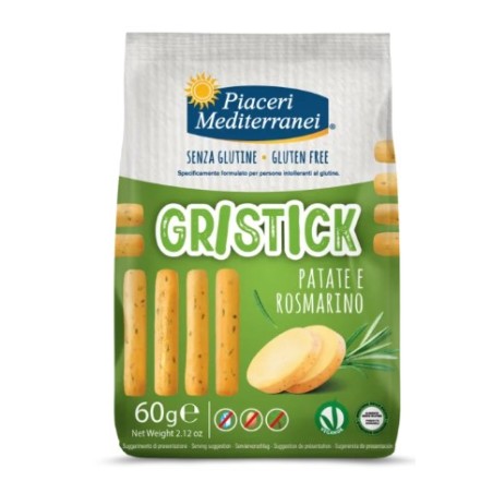 Eurospital Piaceri Mediterranei Gristick Patate E Rosmarino 60 G