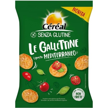 Nutrition & Santè Cereal Senza Glutine Gallettine Gusto Mediterraneo 70 G