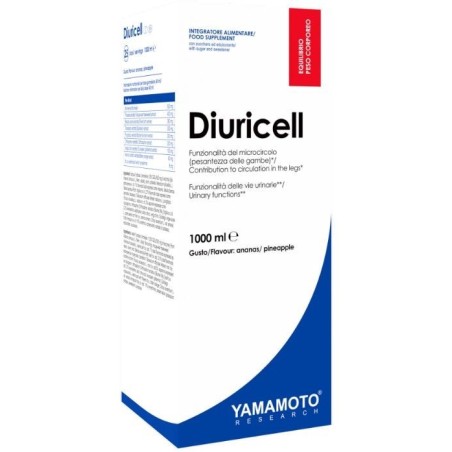 Yamamoto Research Diuricell 1 Litro Limone Zenzero