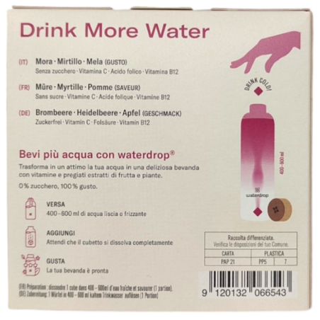 Waterdrop Microdrink Gmbh Waterdrop Microdrink Mora 12 Cubetti 2 G