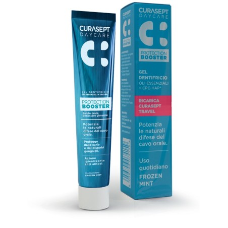 Curasept Dentifricio Daycare Protezione Booster Frozen Mint 20 Ml