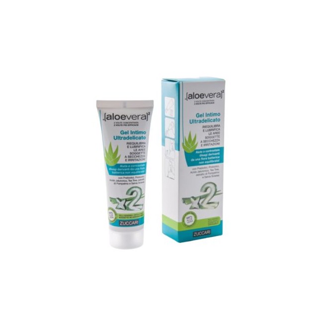 Tubetto da 80ml di Gel Intimo Ultradelicato Aloevera2 Zuccari