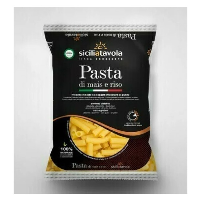 Distefano Benessere Siciliatavola Pasta Mais Riso Sedanini 400 G