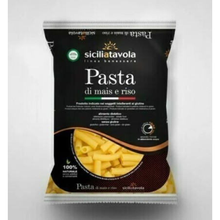 Distefano Benessere Siciliatavola Pasta Mais Riso Sedanini 400 G