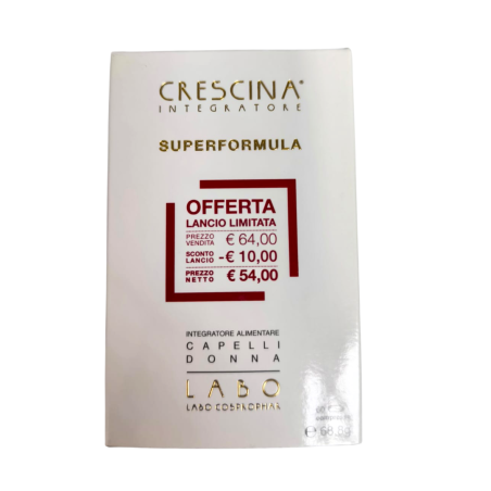 Labo Crescina Integratore Ri-crescita Superformula Donna 60 Compresse 60 G