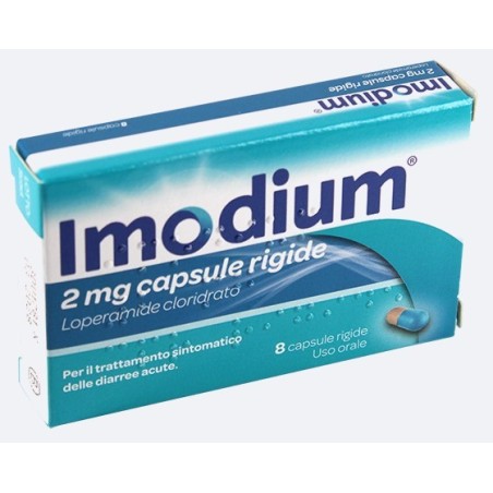 8 Capsule 2mg Imodium antidiarroico