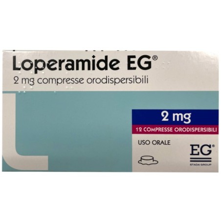 12 compresse Eg Eurogenerici Loperamide 2 Mg