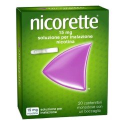 confezione 20 flaconcini monodose nicorette soluzione per inalazione