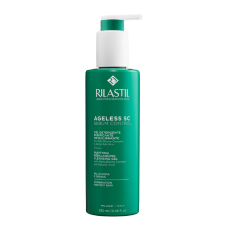Istituto Ganassini Rilastil Ageless Sc Sebum Control Gel Detergente Purificante Riequilibrante 250 Ml