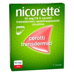 7 Cerotti Transdermici  Nicorette 10 Mg/16 H