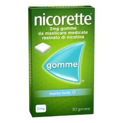 30 Gomme Da Masticare gusto menta Nicorette 2 Mg