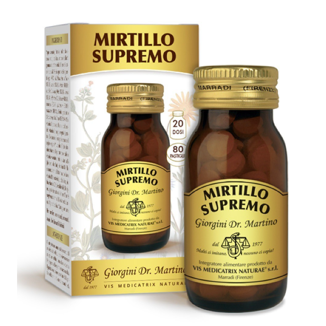 Dr. Giorgini Mirtillo Supremo 80 Pastiglie