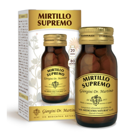Dr. Giorgini Mirtillo Supremo 80 Pastiglie