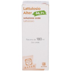 Sciroppo da 180 ml Lattulosio Alter 66,7%