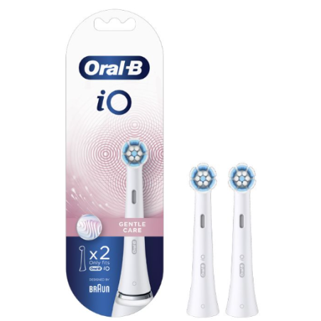 Procter & Gamble Oralb Power Refill Io Gentle Clean White 2 Pezzi