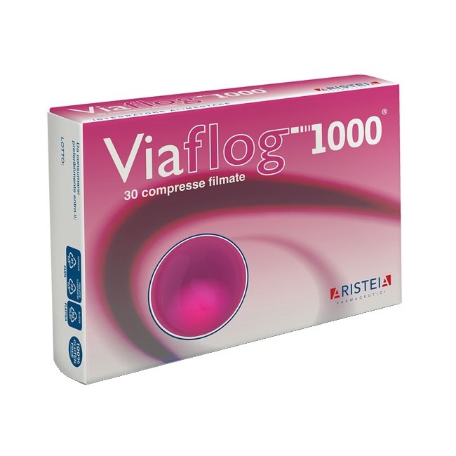 Aristeia Farmaceutici Viaflog 1000 Mg 30 Compresse
