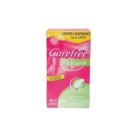 Johnson & Johnson Carefree Aloe 28+4 Pezzi