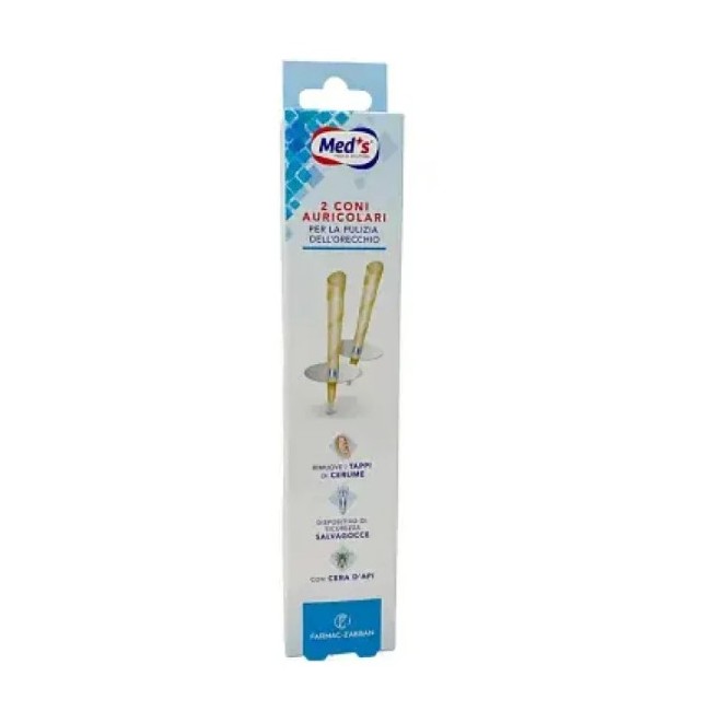 Farmac-zabban Coni Auricolari Meds 2 Pezzi