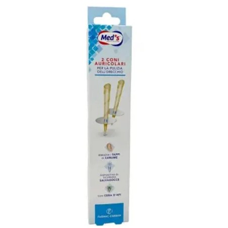 Farmac-zabban Coni Auricolari Meds 2 Pezzi