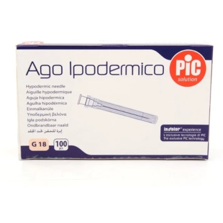 Pikdare Ago Ipodermico Pic Gauge 18 1 1/2 100 Pezzi