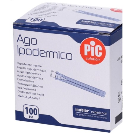 Pikdare Ago Ipodermico Pic Gauge 22 1 1/4 100 Pezzi