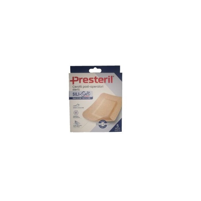 Corman Cerotto Presteril Sili-soft Skin Post Operatorio 10x10 Cm 5 Pezzi