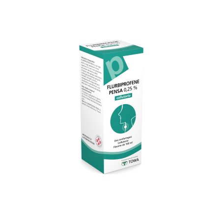 Collutorio 160 ml Flurbiprofene Pensa 0,25%