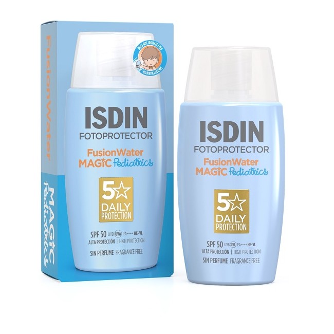 Isdin Fusionwater Magic Pediatrics Spf50 50 Ml