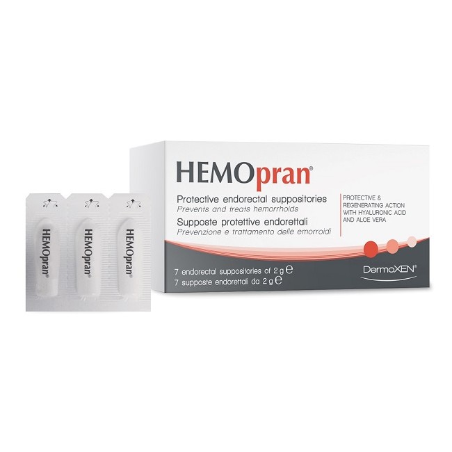 Levante Hemopran Endorettali 7 Supposte 2 G