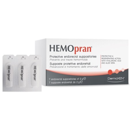 Levante Hemopran Endorettali 7 Supposte 2 G