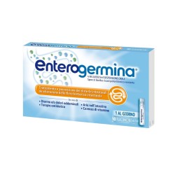 10 flaconcini di Enterogermina 4 Miliardi