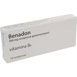 10 compresse Benadon 300 mg
