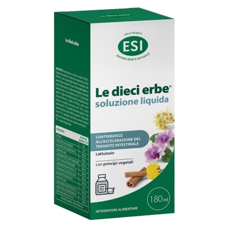 Esi Le Dieci Erbe Soluzione Liquida 180 Ml