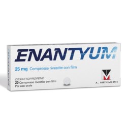 20 Compresse Rivestite Enantyum 25 Mg