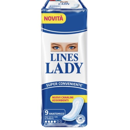 Fater Lines Lady Anatomico 9 Pezzi