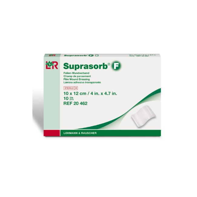 Lohmann & Rauscher Medicazione In Film Suprasorb F Protect 10x12 Cm 10 Pezzi