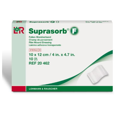 Lohmann & Rauscher Medicazione In Film Suprasorb F Protect 10x12 Cm 10 Pezzi